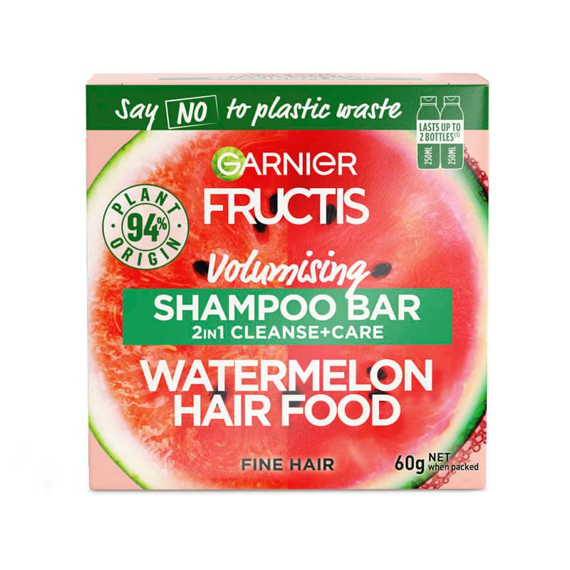 Fructis Watermelon Hair Food 2 in 1 Shampoo Bar 60g 3600542441292 1