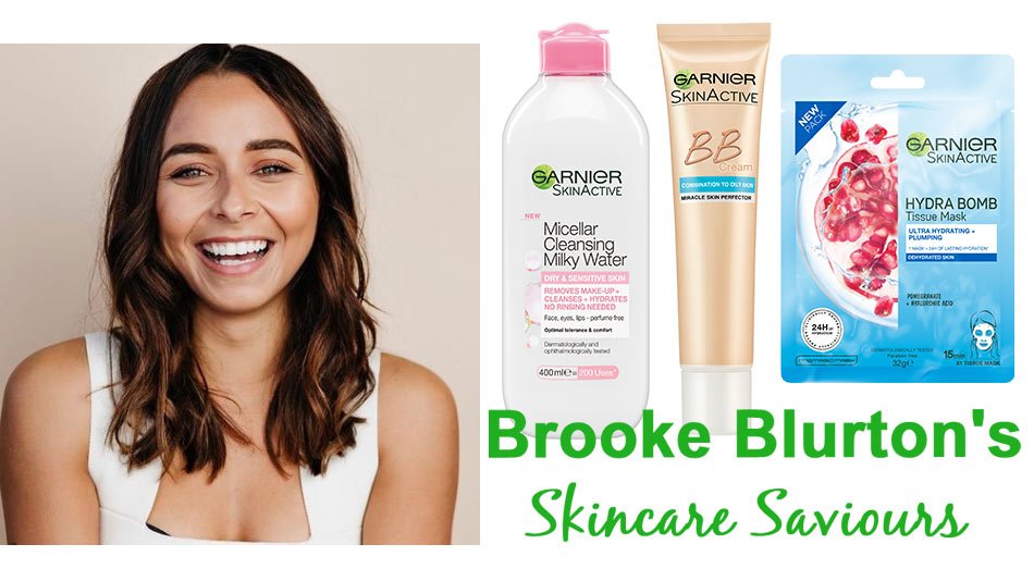 Garnier X Brooke Blurton - Her Favourite Skincare Products
