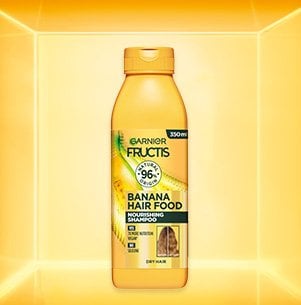 Fructis Banana Hair Food Shampoo bottle