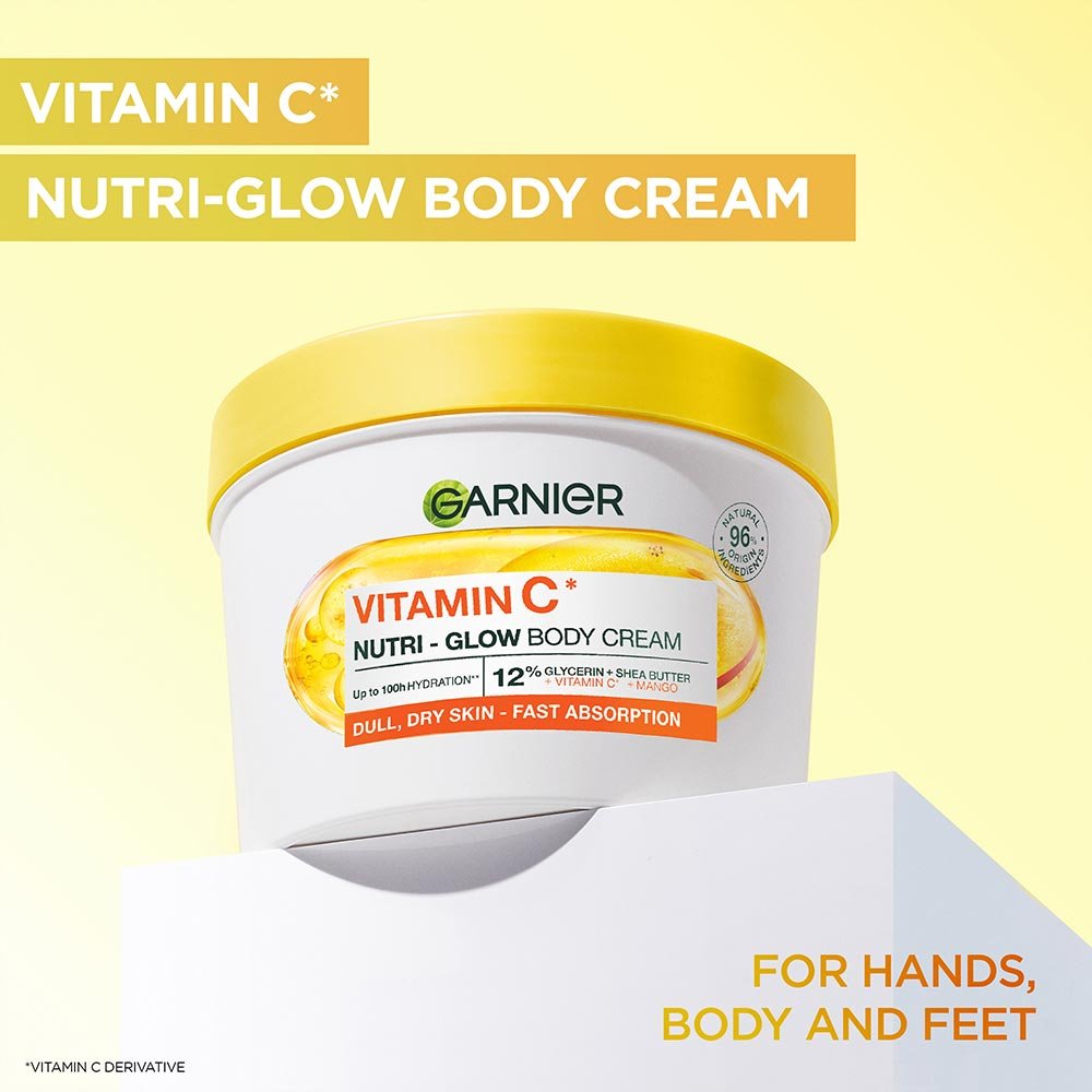 Vit C body cream for body and feet
