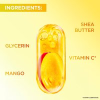 Garnier Vitamin C* Nutri – Glow Body Cream Ingredients