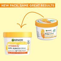 New Pack - Garnier Vitamin C* Nutri – Glow Body Cream