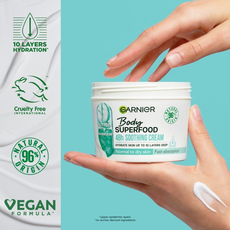 Body Superfood Aloe Vera & Magnesium Vegan Formula