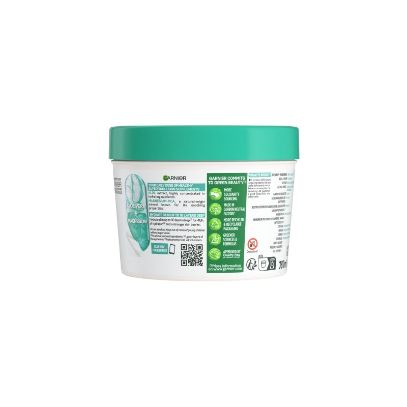 Body Superfood Aloe Vera & Magnesium back of pack shot