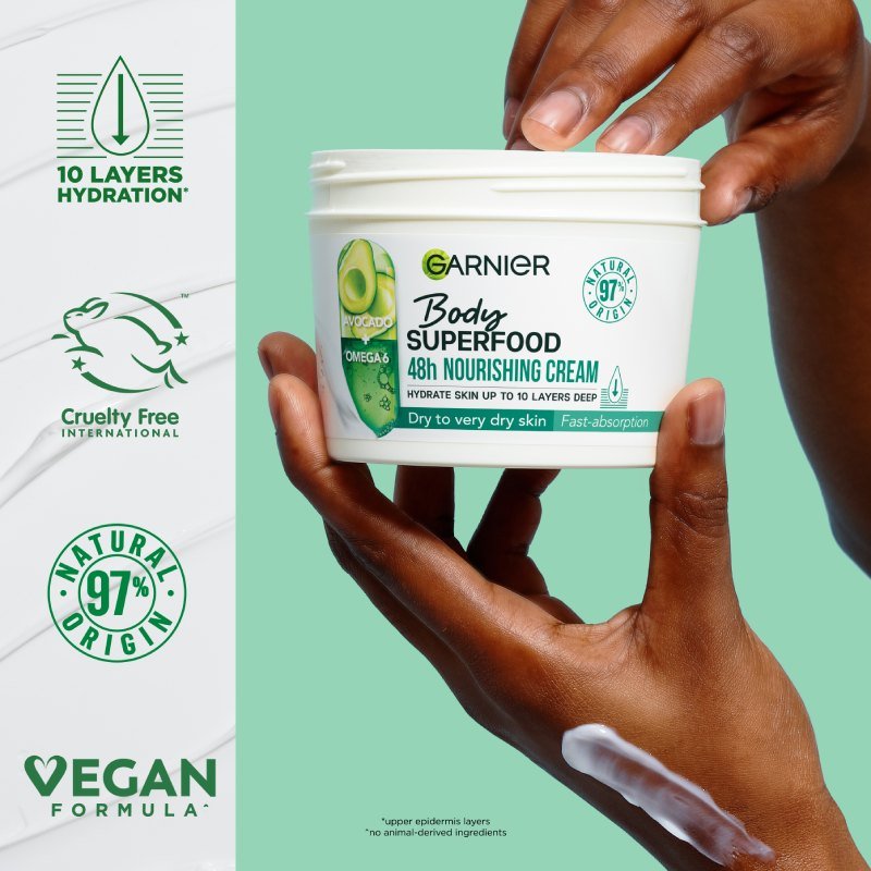 Body Superfood Avocado & Omega 6 Vegan Formula