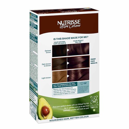 Nutrisse 4.15 Iced Chestnut Hair Colour | Garnier Australia & NZ