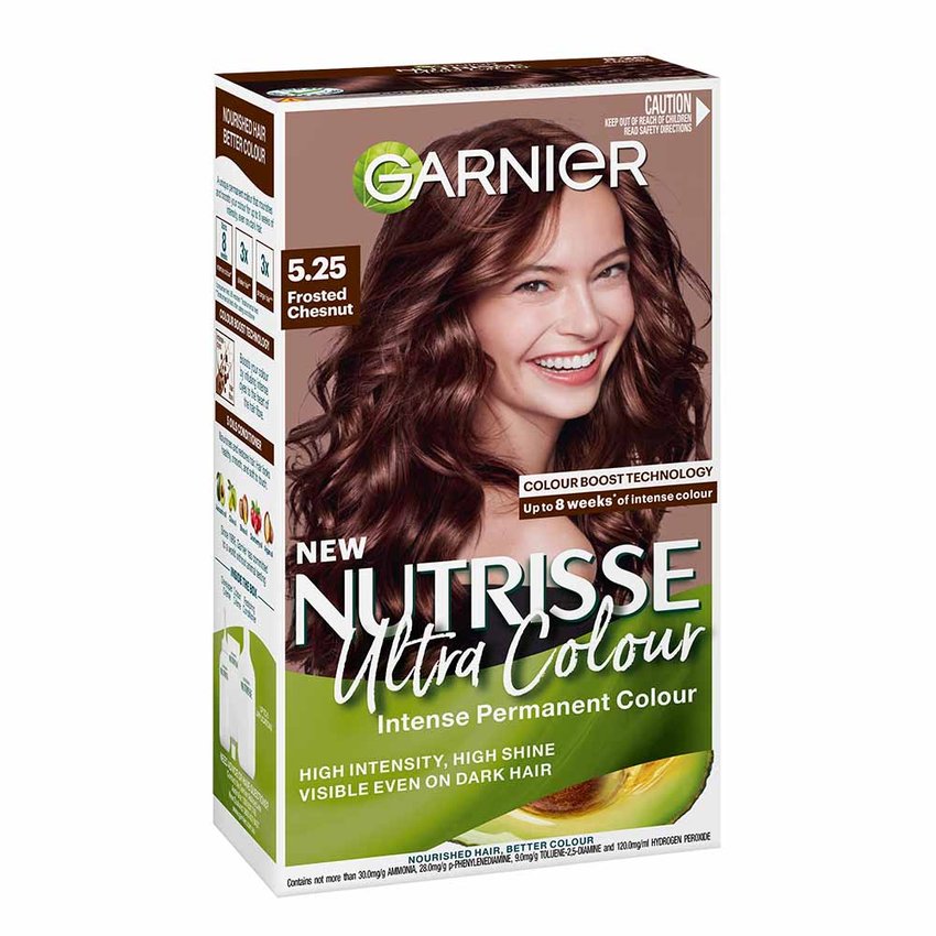 Nutrisse 5.25 Frosted Chestnut Hair Colour Garnier Australia & NZ