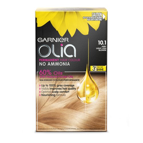 Olia Permanent Hair Colour - 10.1 Very Light Ashy Blonde