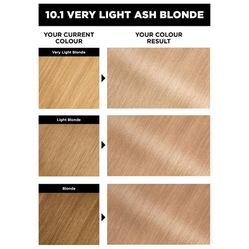 Olia Permanent Hair Colour - 10.1 Very Light Ashy Blonde