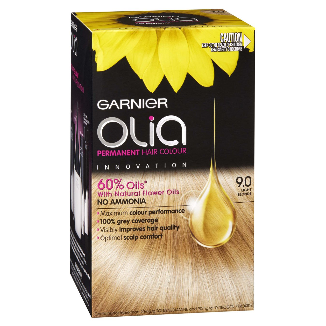Olia Permanent Hair Colour 9 0 Light Blonde Garnier Australia