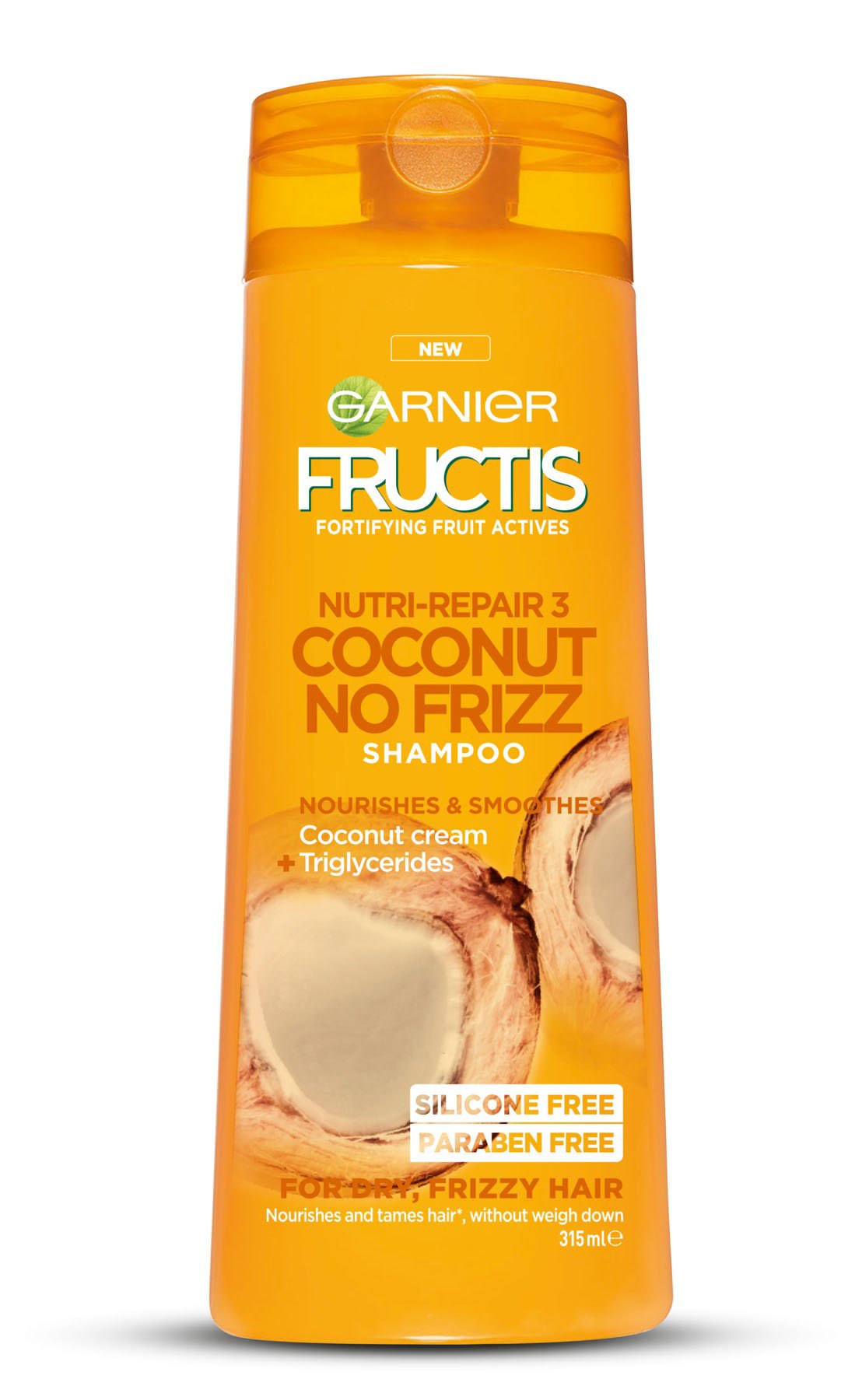 fructis coconut no frizz shampoo