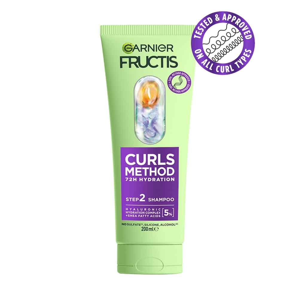 Fructis Curls Method Curly Hair Shampoo Garnier Aus NZ