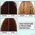 Before and after curl transformation with up to 100H hydration & frizz-free definition*