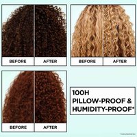 Before and after curl transformation with visibly defined curls, up to 100H pillow-proof & humidity-proof*