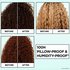 Before and after curl transformation with visibly defined curls, up to 100H pillow-proof & humidity-proof*