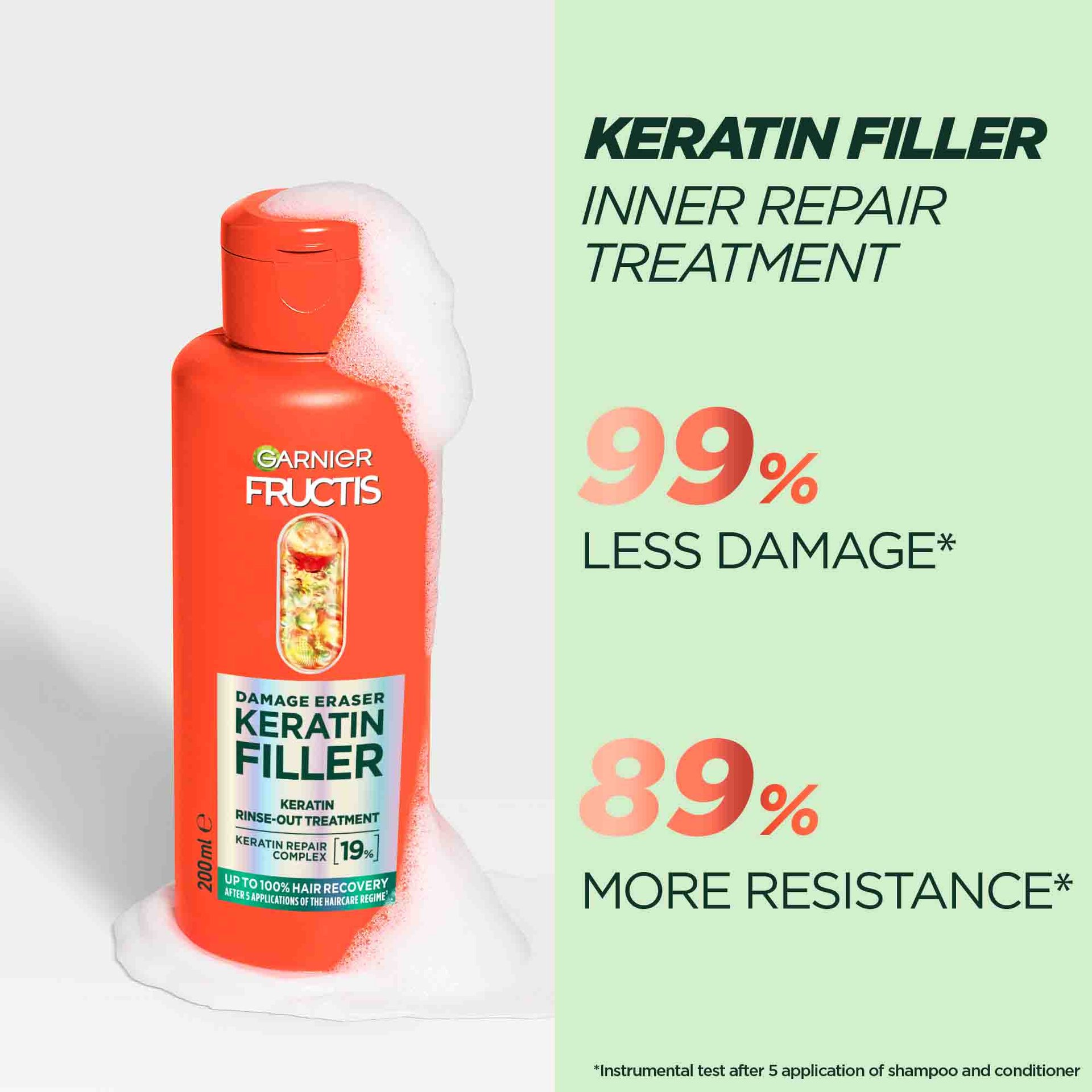 Damage Eraser Keratin Filler Rinse-out