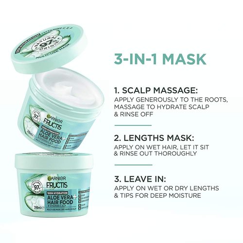 Fructis Hair Food Multi-Use Aloe Vera Hair Mask - Garnier Aus & NZ