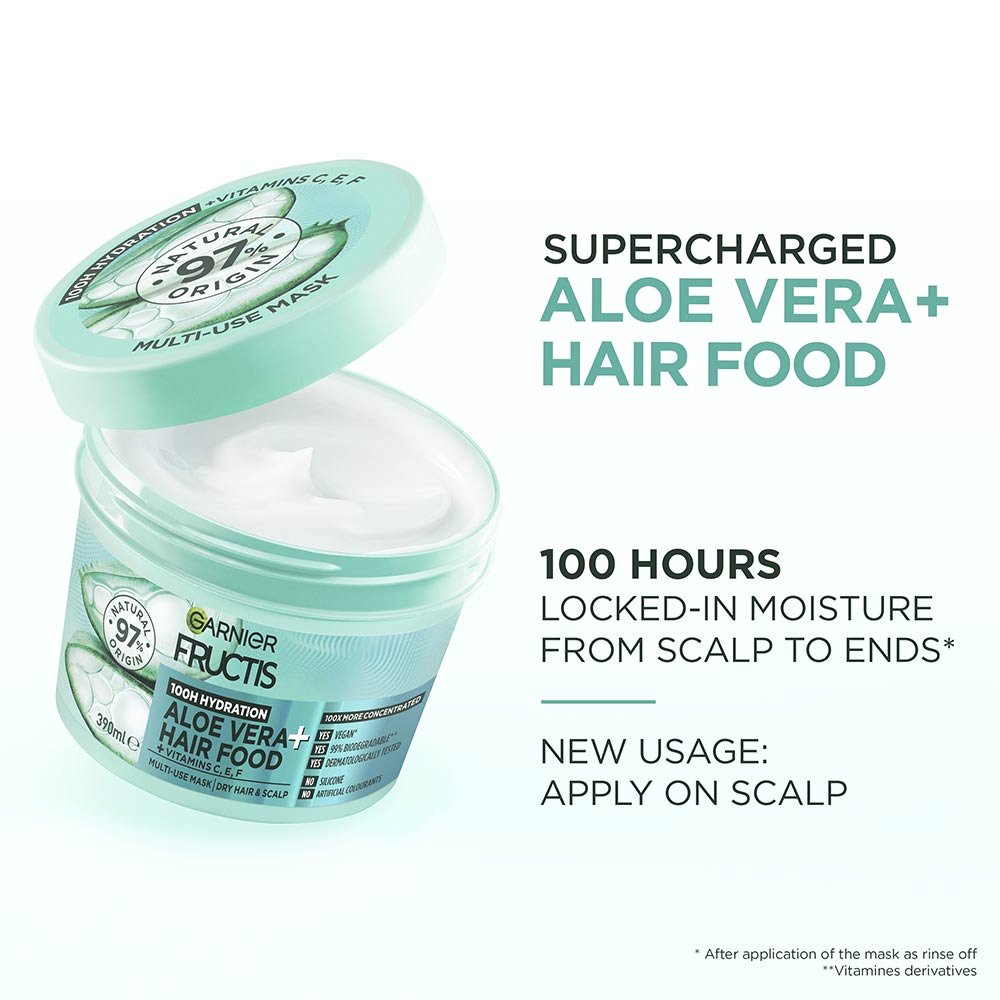 Fructis Hair Food Multi-Use Aloe Vera Hair Mask - Garnier Aus & NZ