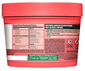 garnier ecom fructis WatermelonHairFoodMask Nov23 Packshot Back FA