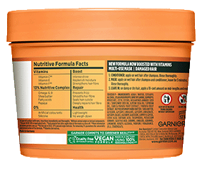 garnier ecom fructis PapayaHairFoodMask Nov23 Packshot Back FA