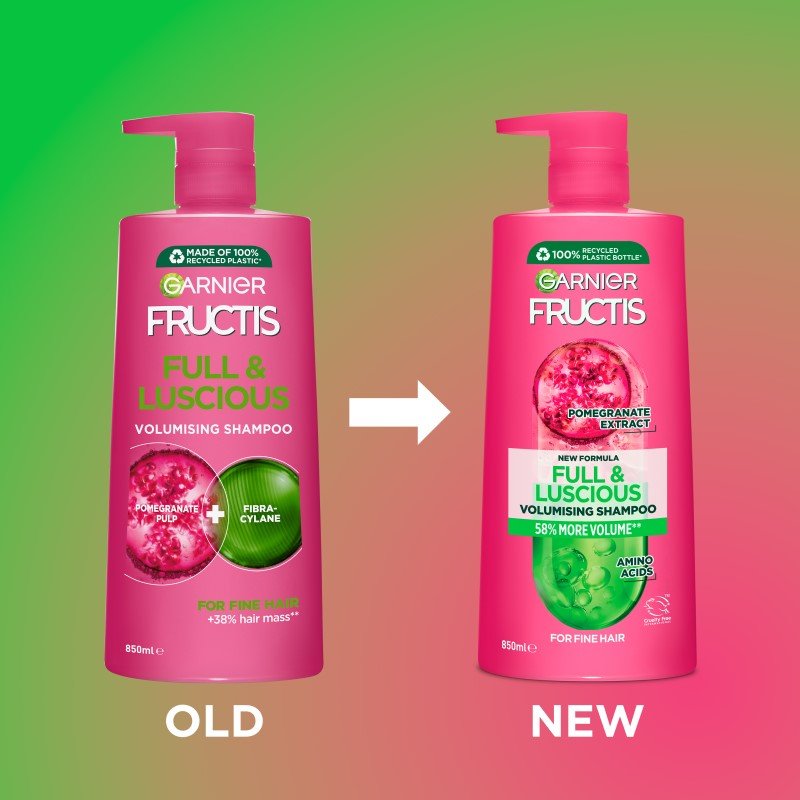 Fructis Full Luscious Shampoo 850