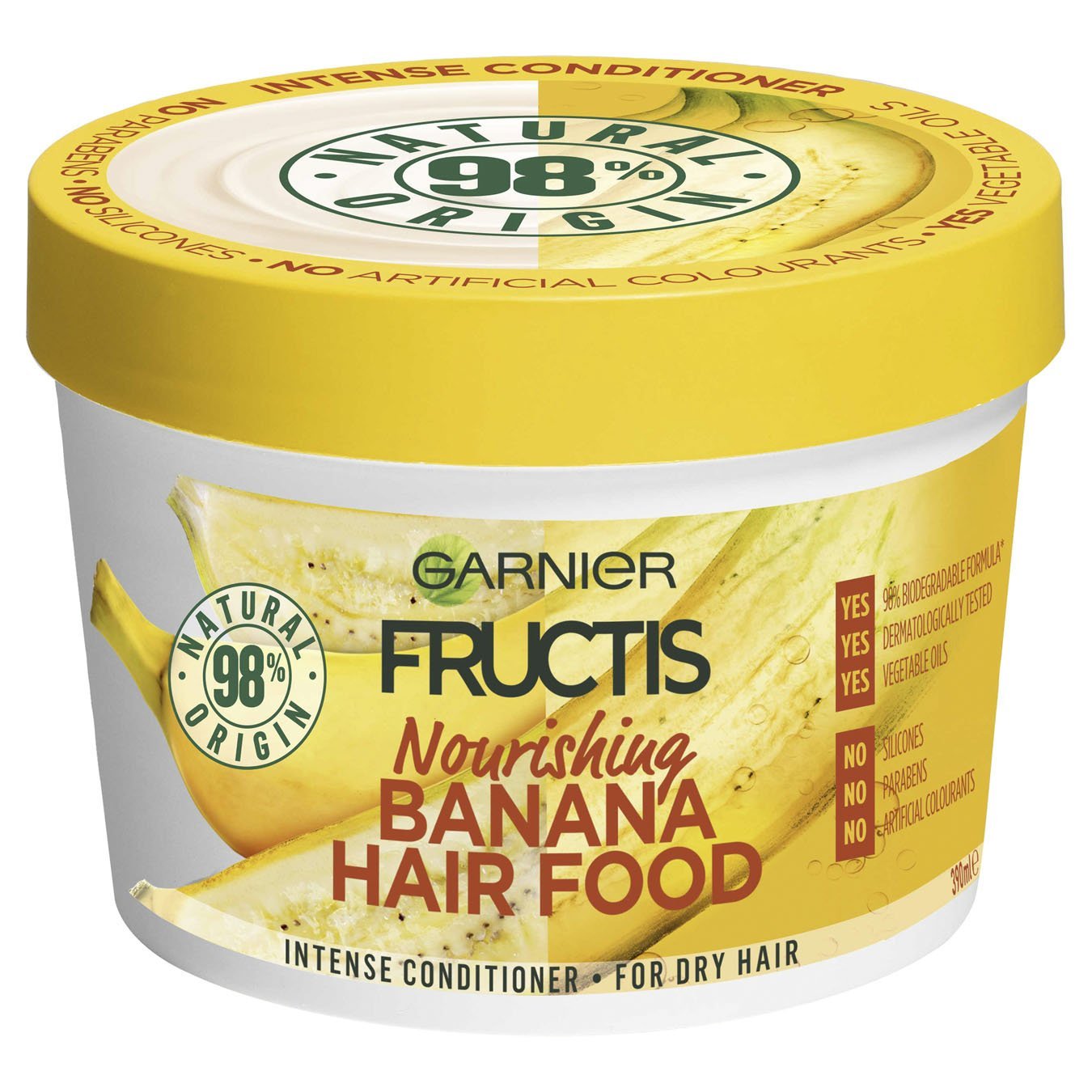 Fructis Hair Food Banana Hair Mask - Nourishing | Garnier® Australia & NZ