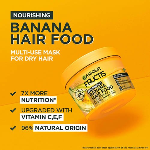 Fructis Hair Food Banana Hair Mask - Nourishing | Garnier