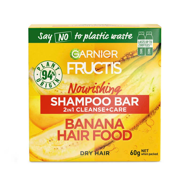 Banana Hair Food Shampoo Bar Nourishing Garnier® Australia & NZ