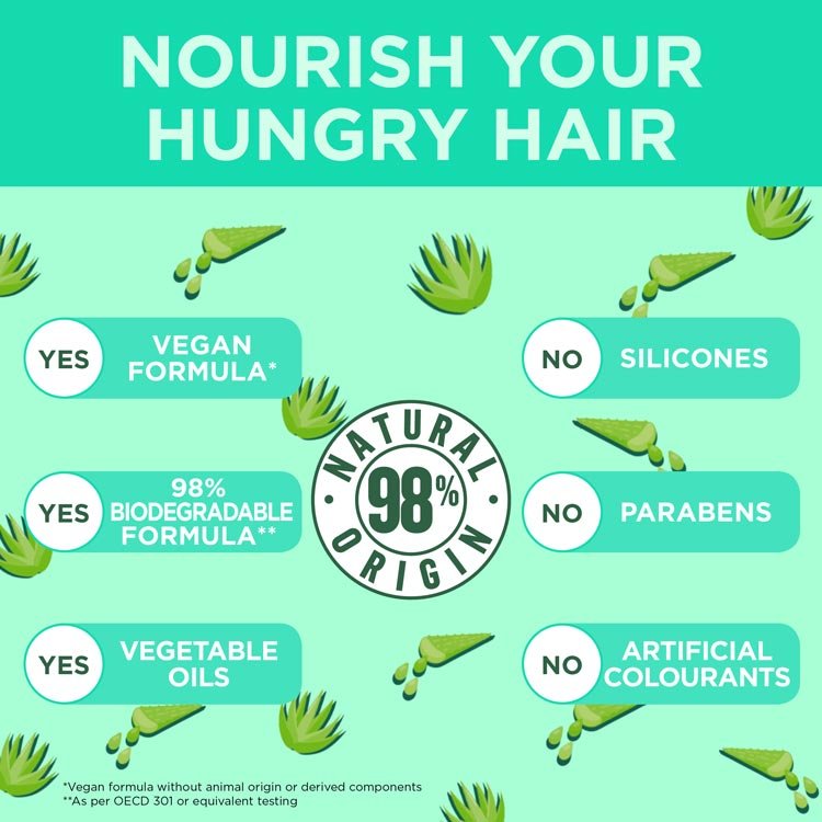 Garnier Fructis Hair Food Aloe Vera for Normal to Dry Hair 3 750 750