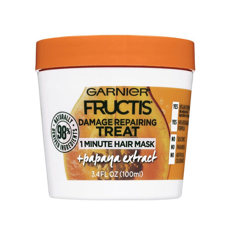 Fructis Treat Papaya Hair Mask Hair Repair Treatment Garnier® Australia
