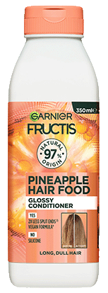 garnier ecom fructis PineappleHairFoodConditioner Nov23 Packshot Front FA