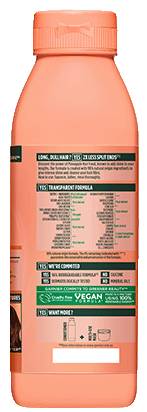 garnier ecom fructis PineappleHairFoodShampoo Nov23 Packshot Back FA