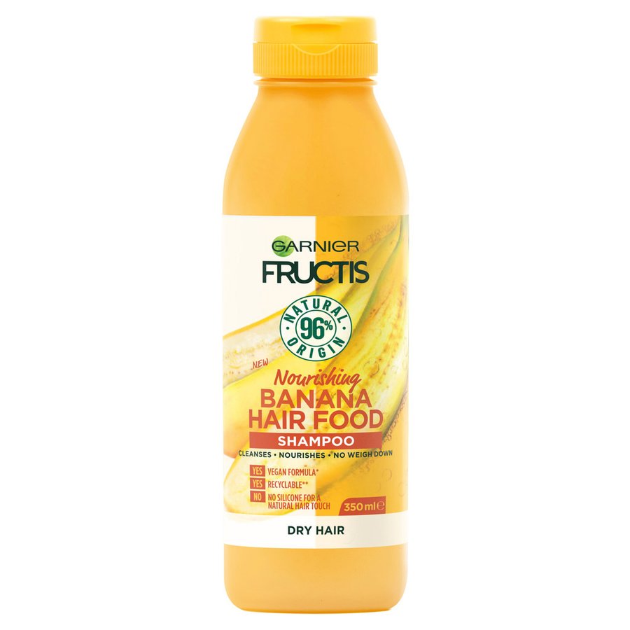 Banana Fructis Hair Food Shampoo Nourishing Garnier® Australia & NZ