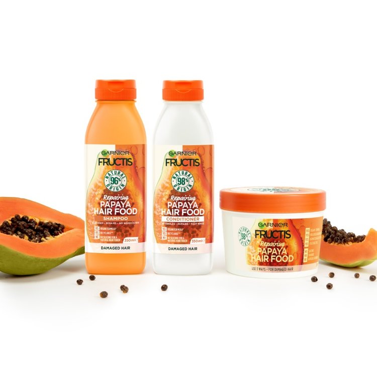 Papaya Shampoo Fructis Hair Food Garnier® Australia & NZ