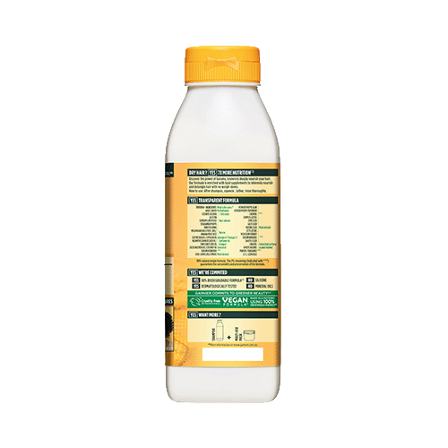 garnier ecom fructis BananaHairFoodConditioner Nov23 Packshot Back FA