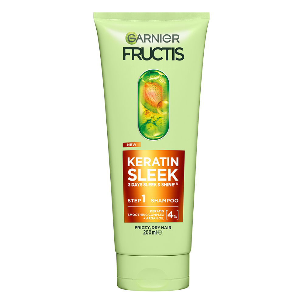 Keratin Sleek Hair Smoothing Shampoo