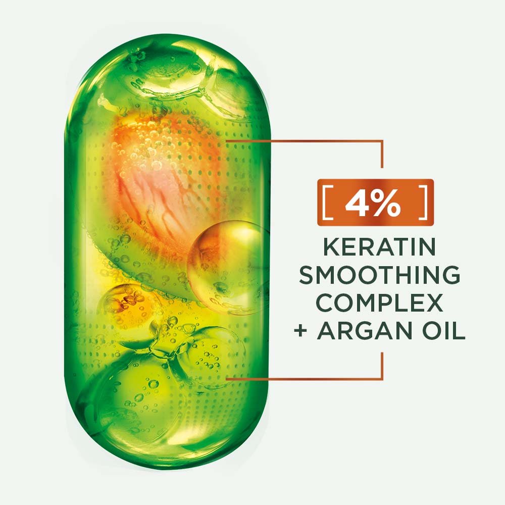 Anti-Frizz Keratin Shampoo with 4% Keratin Smoothing Complex + Argan Oil