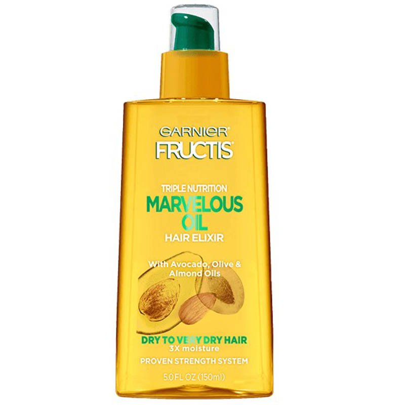 Triple Nutrition Marvelous Oil Hair Elixir 3in1 Hair Oil Garnier
