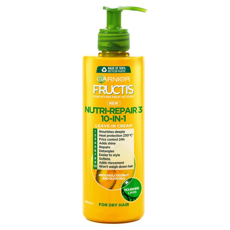 Garnier Fructis Nutri Repair 3 10-In-1 Leave-in Cream