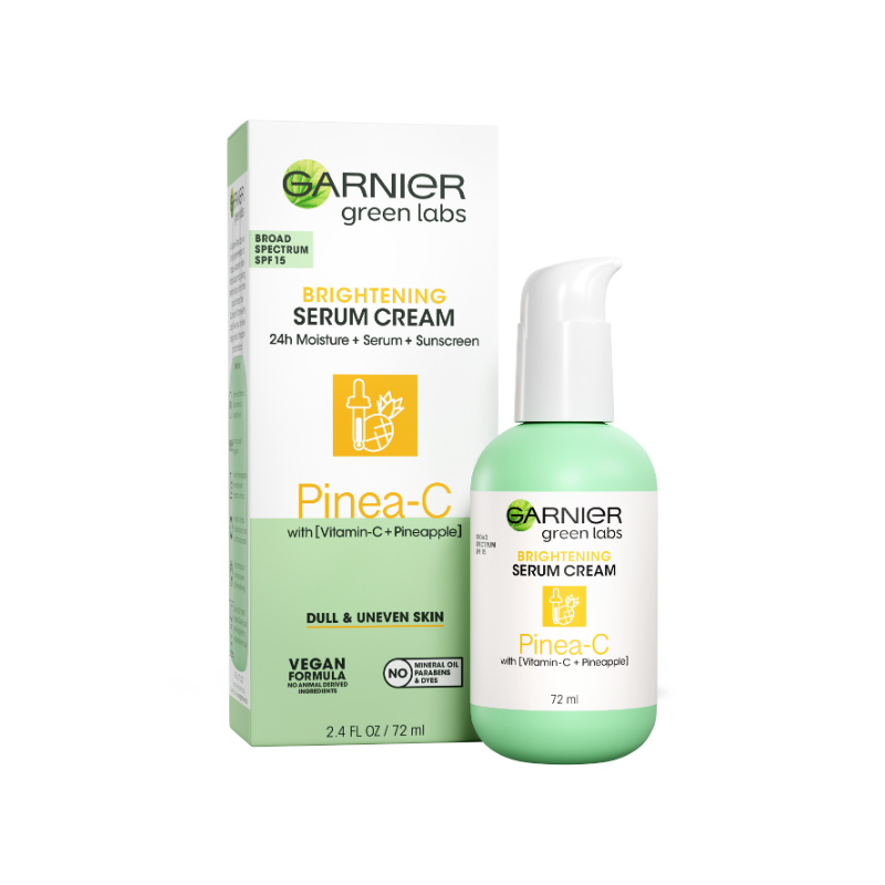 Garnier Green Labs Pinea-C Brightening Serum Cream SPF 15 72ml
