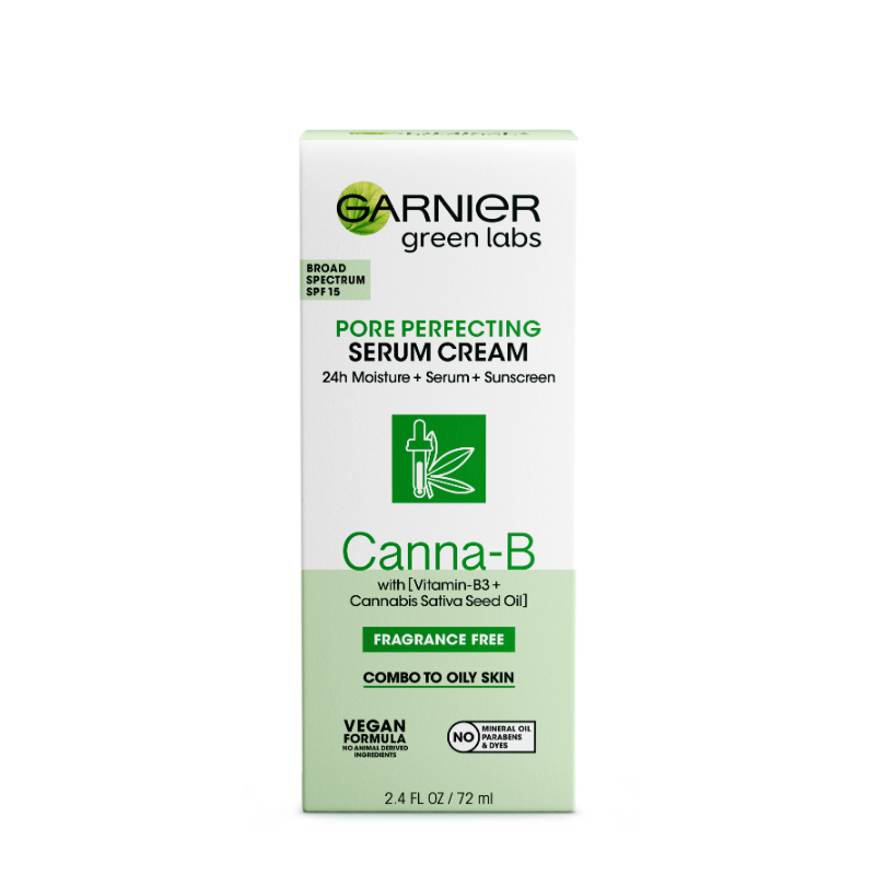 Garnier Green Labs Canna-B Pore Perfecting Serum Cream 72ml