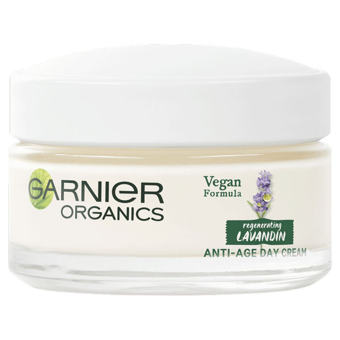 Garnier Organics Lavandin Anti-Age Day Cream front packshot