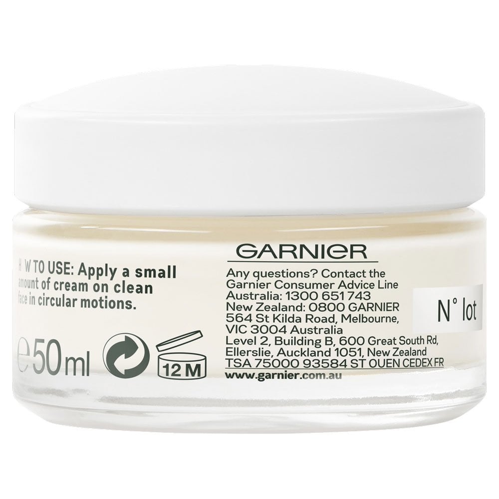 Garnier Organics Lavandin Anti-Age Day Cream back packshot