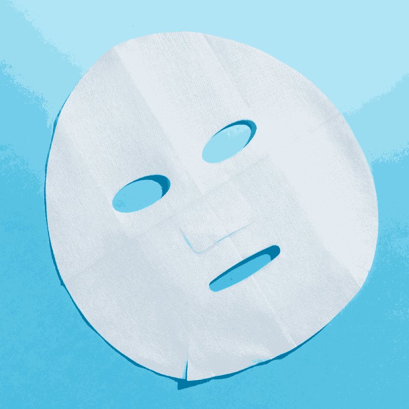 A paper sheet mask