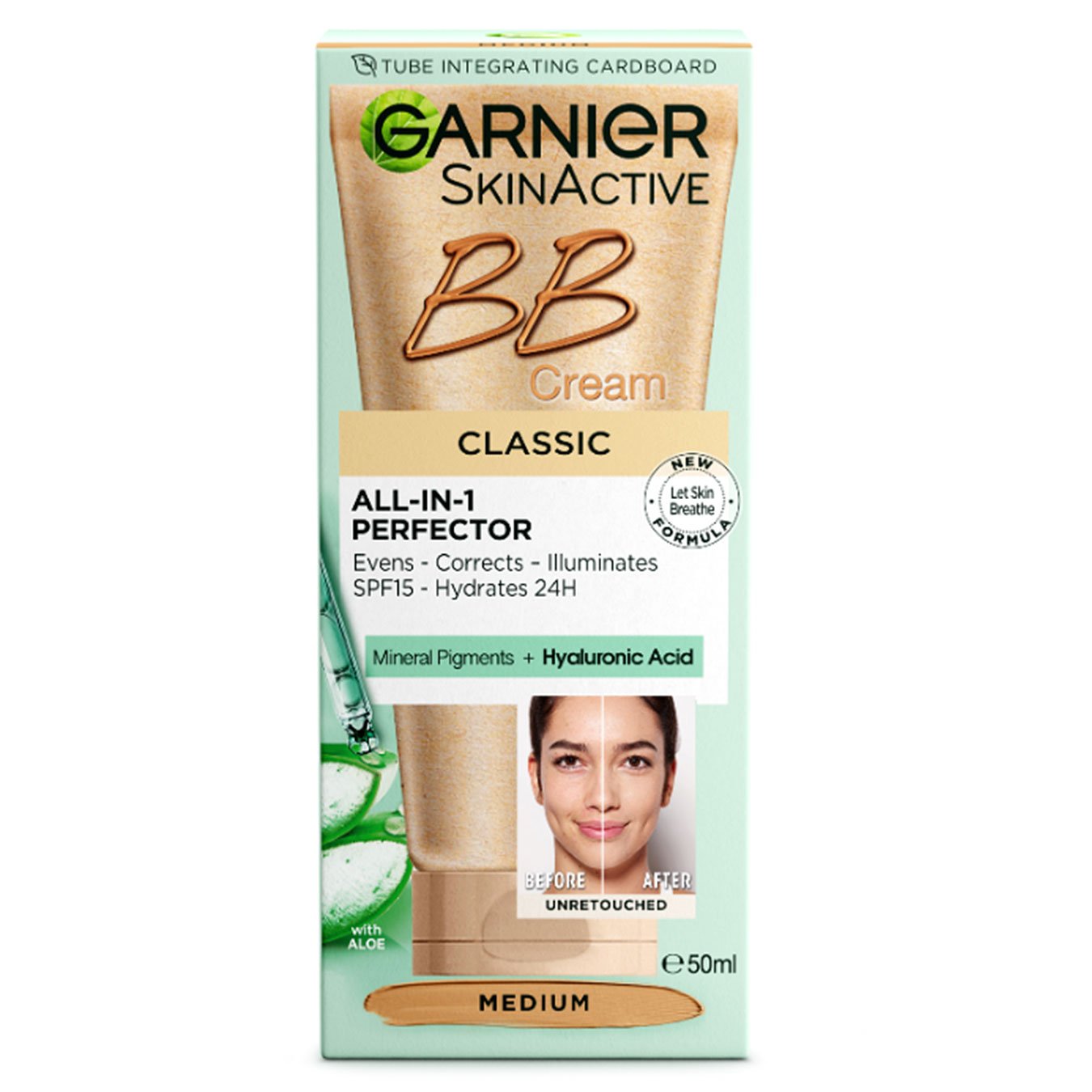 Skin Active - BB Cream -  SPF 15 medium - product