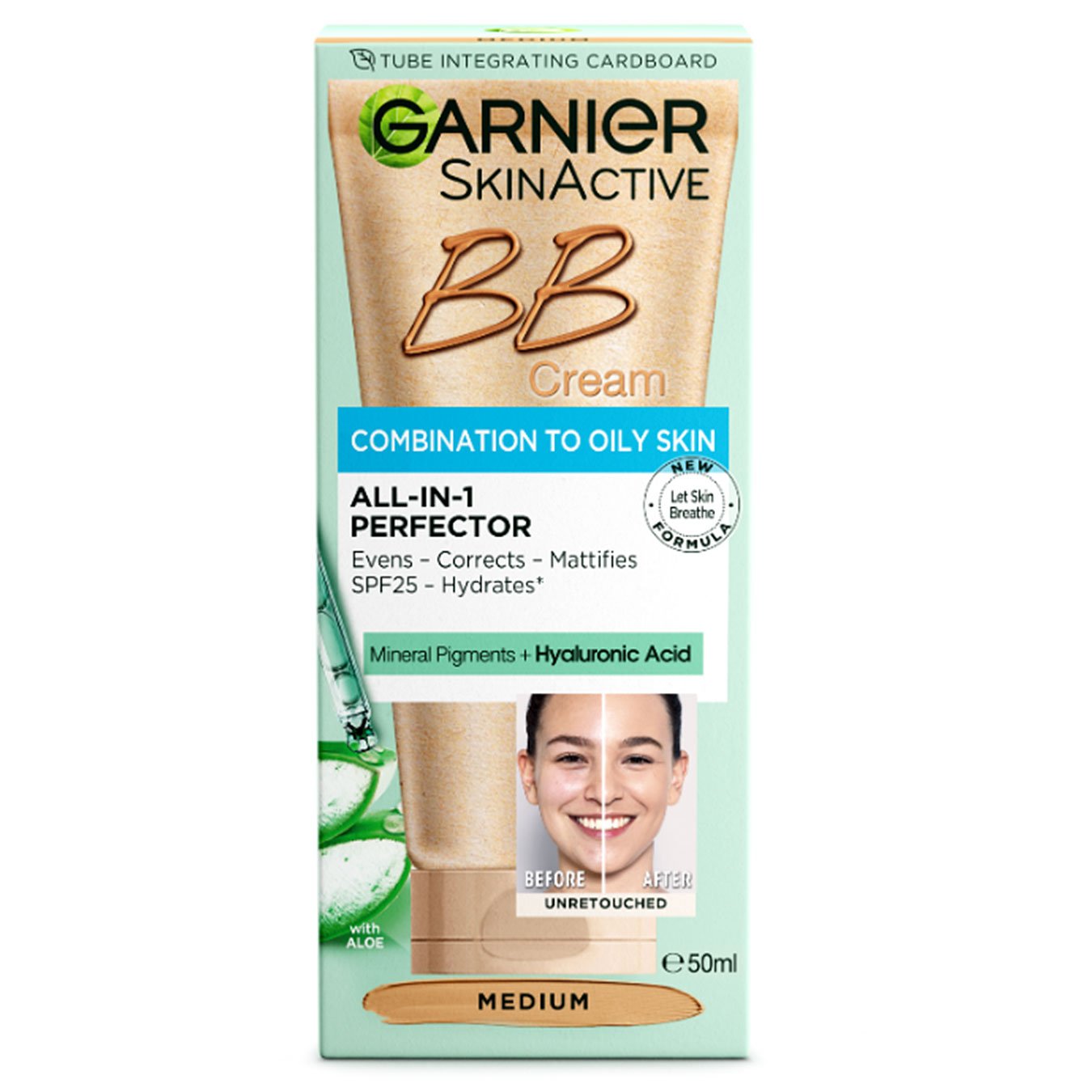 Skin Active - BB Cream -  SPF 25 medium - product