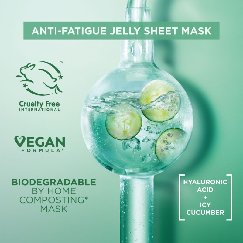 Cryo Jelly Sheet Mask Skin Active Garnier Australia & NZ