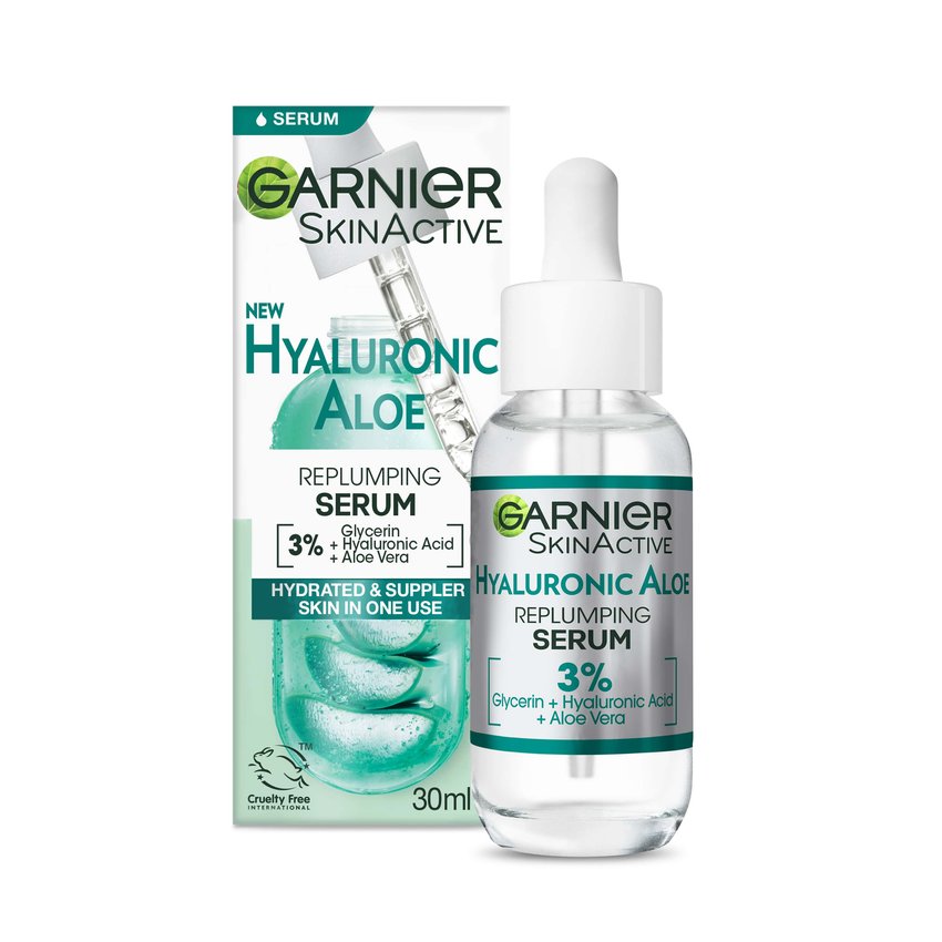 Hyaluronic Aloe Face Serum Skin Active Garnier® Australia & NZ