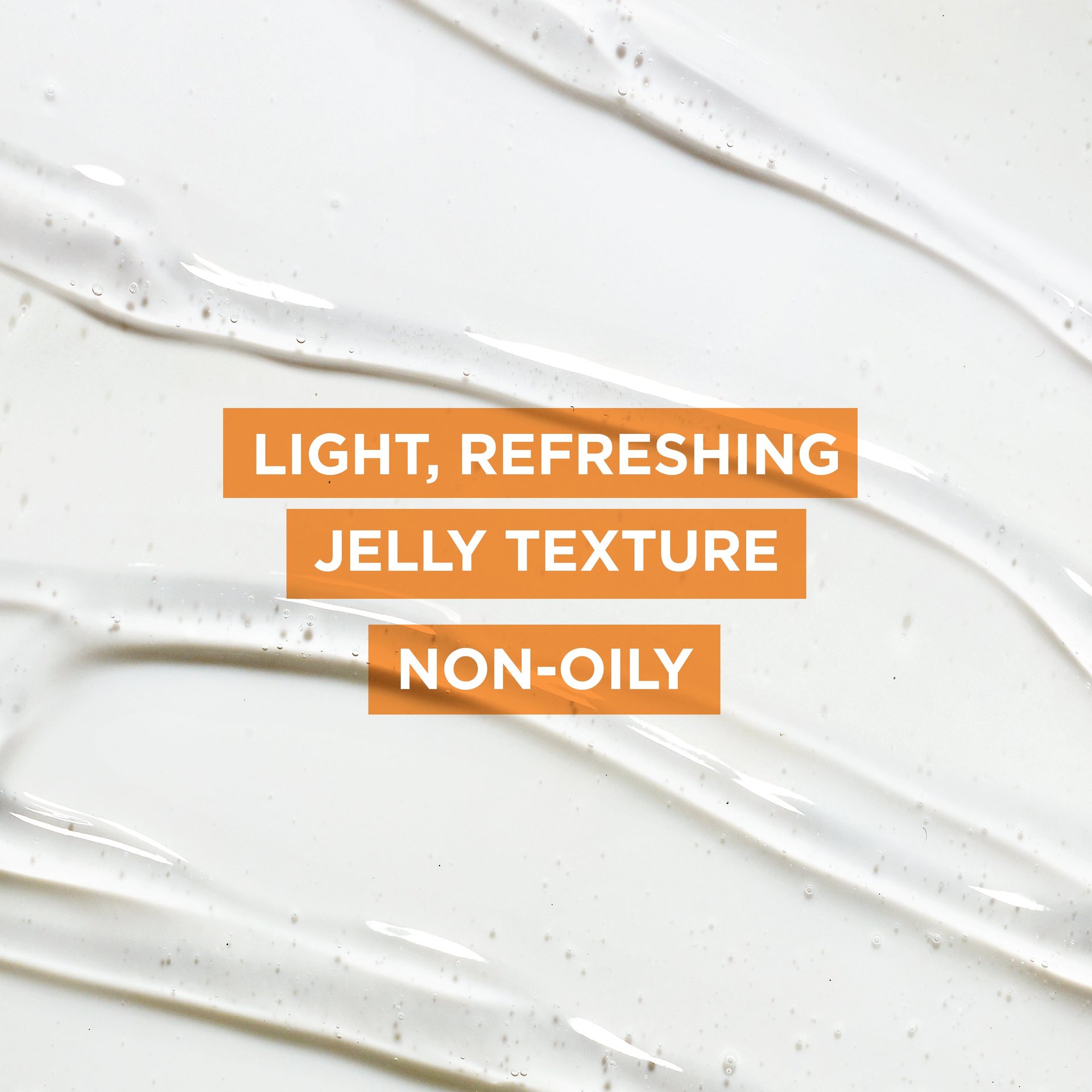 Vitamin C Brightening Gel Cream - Super lightweight clear jelly texture, non-oily