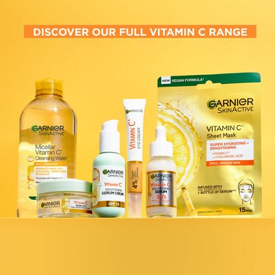 Complete your skincare routine with our full Vitamin C range